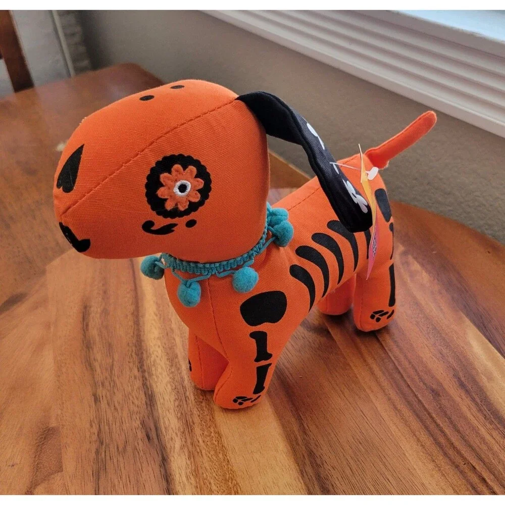'Day of the Dead' Plush Decorative Dog